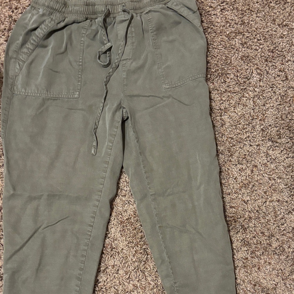 Thread & Supply Olive Drawstring Joggers